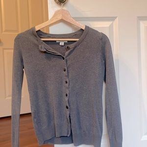grey button up XS